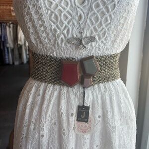 Exquisite J Handmade Belt